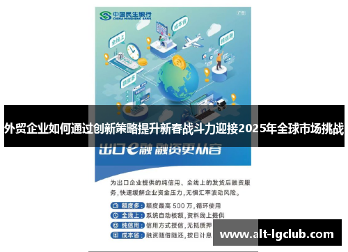 外贸企业如何通过创新策略提升新春战斗力迎接2025年全球市场挑战